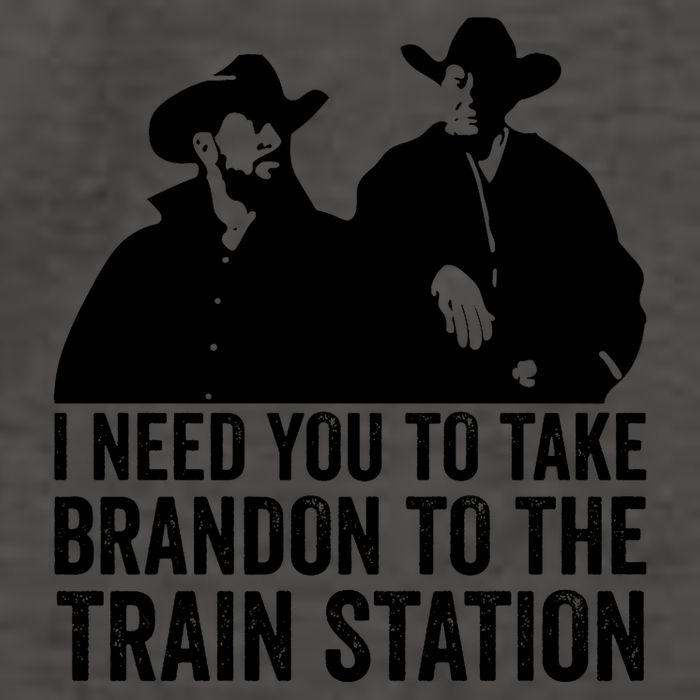 I Need You To Take Brandon To The Train Station Vector Backpack