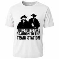 I Need You To Take Brandon To The Train Station Performance Shirt