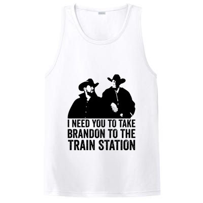 I Need You To Take Brandon To The Train Station PosiCharge Competitor Tank