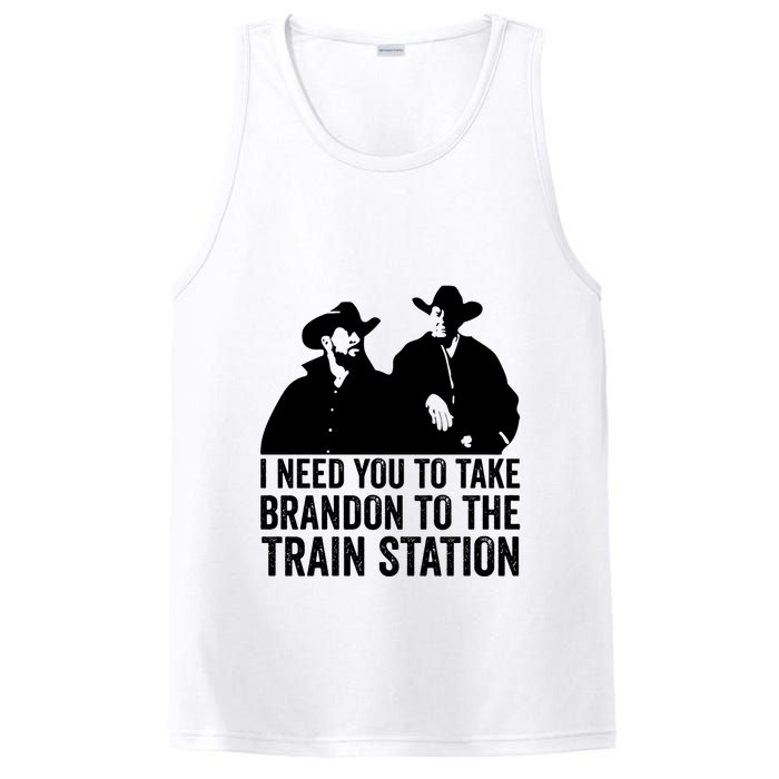 I Need You To Take Brandon To The Train Station PosiCharge Competitor Tank