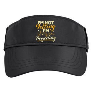 I'm Not Yelling Projecting Music Choir Singing Singer Band Adult Drive Performance Visor