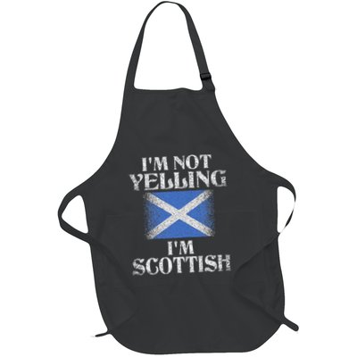 IM Not Yelling IM Scottish Funny Scottish Pride Apron