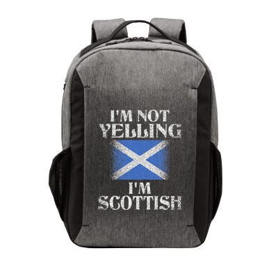 IM Not Yelling IM Scottish Funny Scottish Pride Vector Backpack