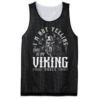 Im Not Yelling This Is My Viking Voice North Myth Vikings Mesh Reversible Basketball Jersey Tank