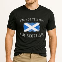 IM Not Yelling IM Scottish Funny Scotland Pride Cooling Performance Crew T-Shirt