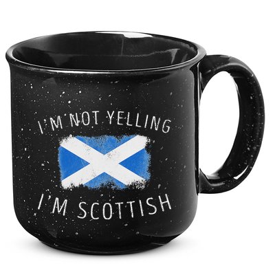 IM Not Yelling IM Scottish Funny Scotland Pride 15oz Campfire Ceramic Mug