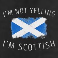 IM Not Yelling IM Scottish Funny Scotland Pride 15oz Campfire Ceramic Mug