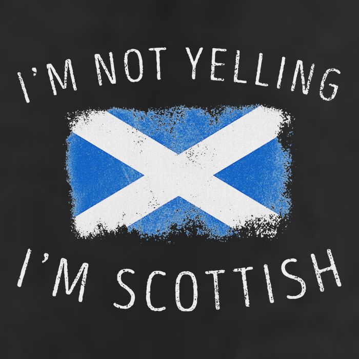 IM Not Yelling IM Scottish Funny Scotland Pride 15oz Campfire Ceramic Mug