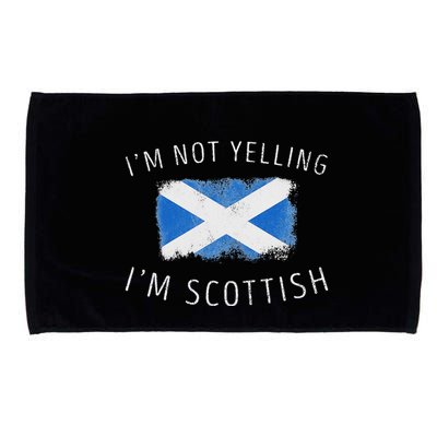 IM Not Yelling IM Scottish Funny Scotland Pride Microfiber Hand Towel