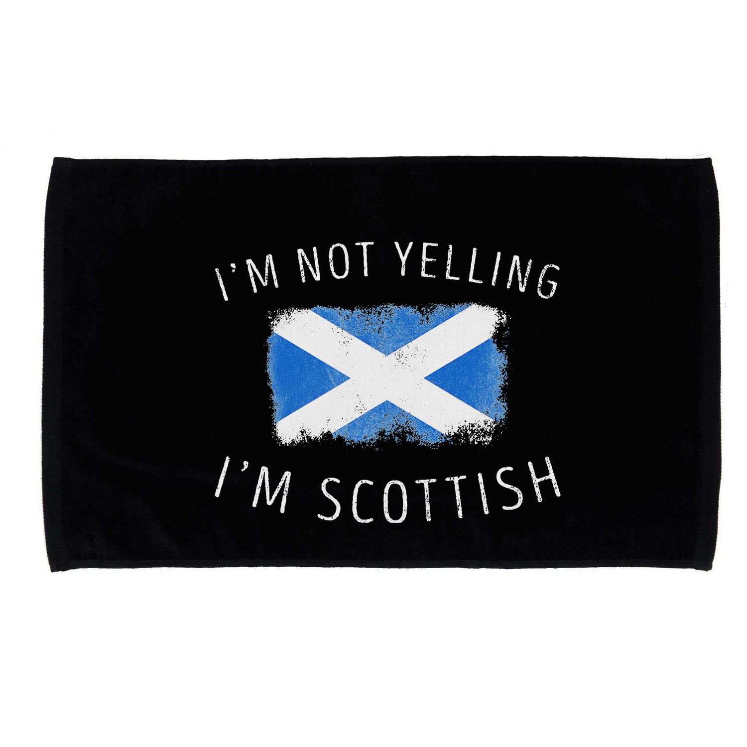 IM Not Yelling IM Scottish Funny Scotland Pride Microfiber Hand Towel