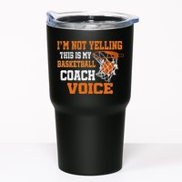 IM Not Yelling This Is My Basketball Coach Voice Tumbler