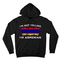 Im Not Yelling Im Armenian Humor Lover Hoodie