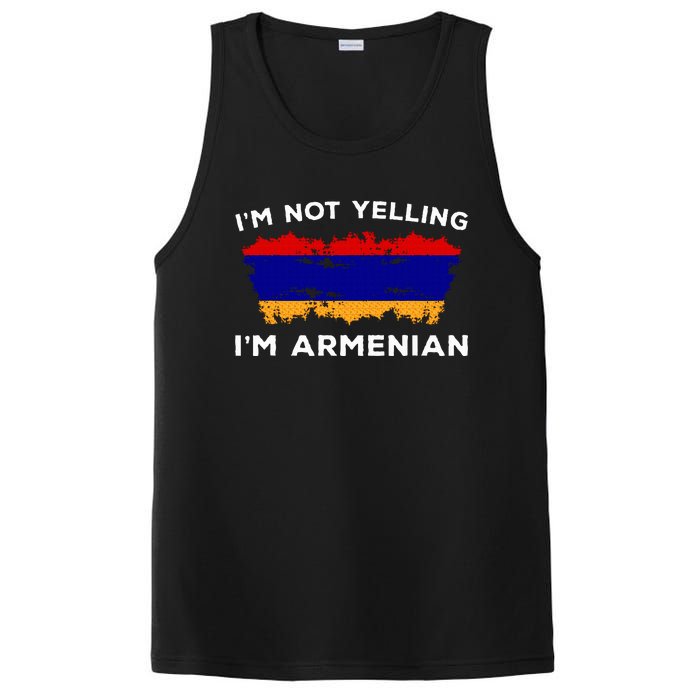 Im Not Yelling Im Armenian Humor Lover PosiCharge Competitor Tank