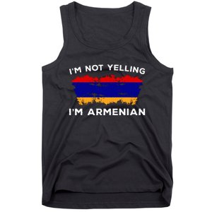 Im Not Yelling Im Armenian Humor Lover Tank Top