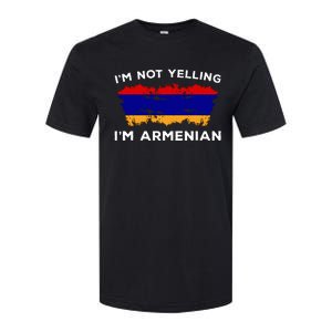 Im Not Yelling Im Armenian Humor Lover Softstyle CVC T-Shirt