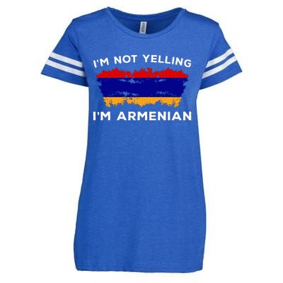 Im Not Yelling Im Armenian Humor Lover Enza Ladies Jersey Football T-Shirt