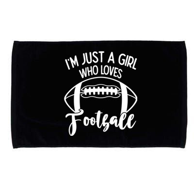 I'm Not Yelling I'm Just A Who Loves Football Gift Microfiber Hand Towel