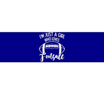 I'm Not Yelling I'm Just A Who Loves Football Gift Bumper Sticker