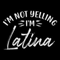 IM Not Yelling IM Latina Latin Design Cooling Performance Crew T-Shirt