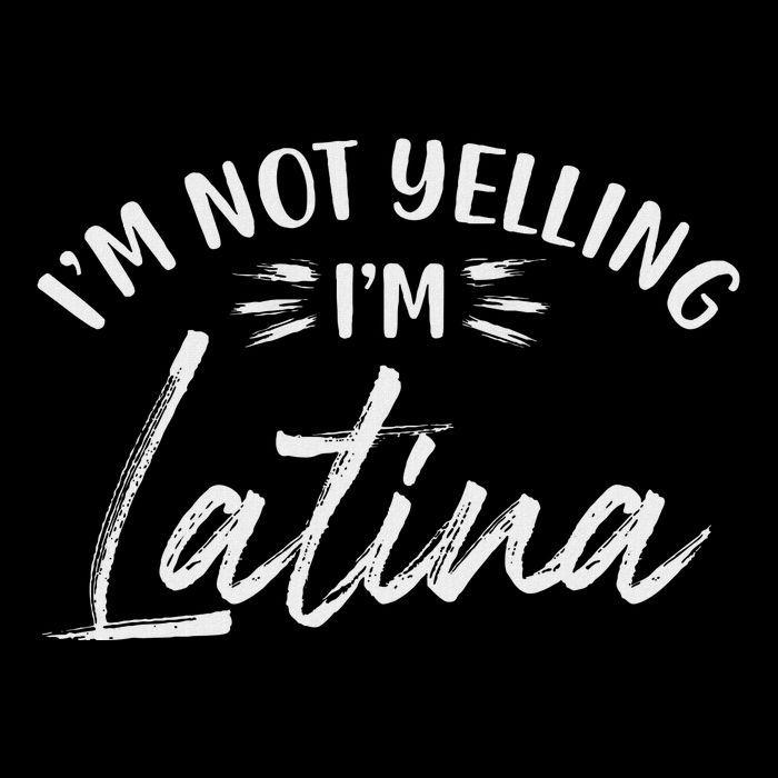 IM Not Yelling IM Latina Latin Design Cooling Performance Crew T-Shirt