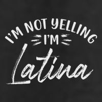 IM Not Yelling IM Latina Latin Design Golf Towel