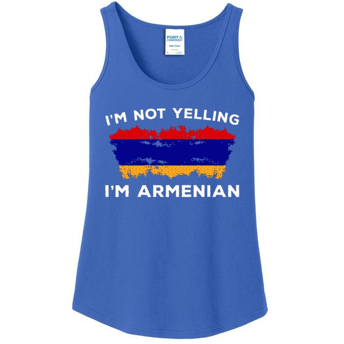 IM Not Yelling IM Armenian Ladies Essential Tank