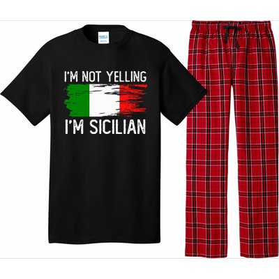 IM Not Yelling IM Sicilian Pajama Set