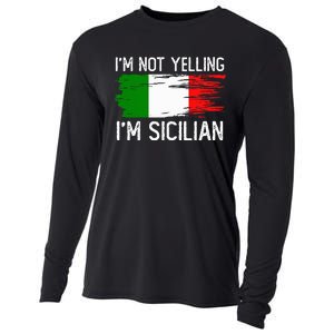 IM Not Yelling IM Sicilian Cooling Performance Long Sleeve Crew