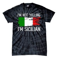 IM Not Yelling IM Sicilian Tie-Dye T-Shirt