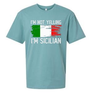 IM Not Yelling IM Sicilian Sueded Cloud Jersey T-Shirt