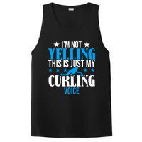 IM Not Yelling This Is My Curling Voice Funny Curling PosiCharge Competitor Tank