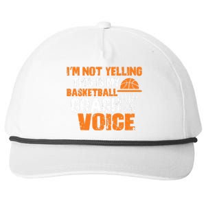 IM Not Yelling This Is My Basketball Coach Voice Snapback Five-Panel Rope Hat