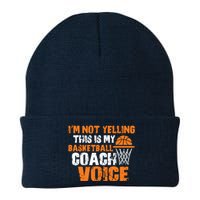 IM Not Yelling This Is My Basketball Coach Voice Knit Cap Winter Beanie