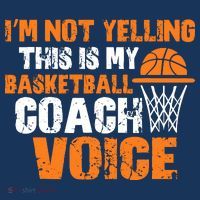 IM Not Yelling This Is My Basketball Coach Voice Flatbill Hat