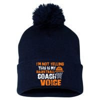 IM Not Yelling This Is My Basketball Coach Voice Pom Pom 12in Knit Beanie