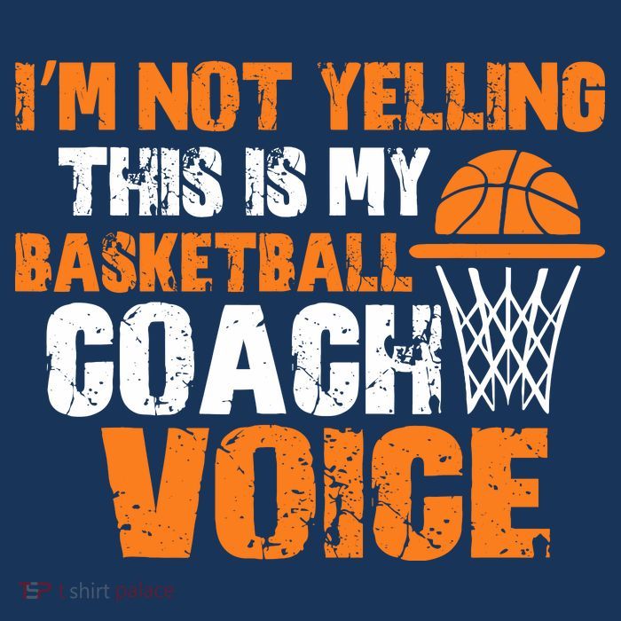 IM Not Yelling This Is My Basketball Coach Voice Womens T-Shirt
