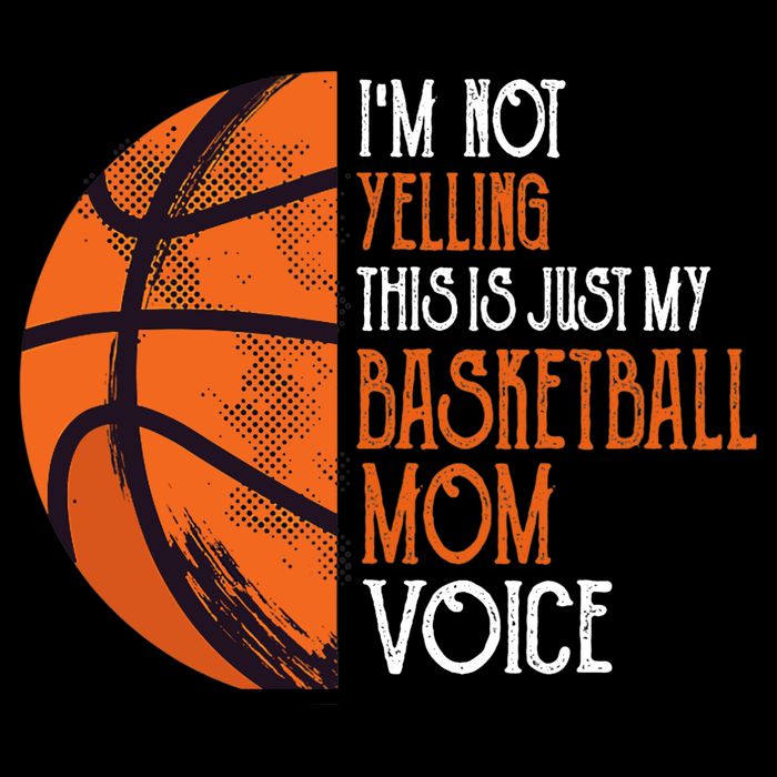 I'm Not Yelling This Is Just My Basketball Mom Voice Cooling Performance Crew T-Shirt