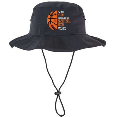 I'm Not Yelling This Is Just My Basketball Mom Voice Bucket Hat