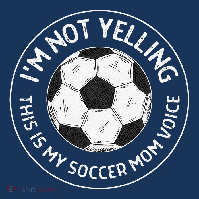IM Not Yelling This Is My Soccer Mom Voice Funny Soccer Mom Youth Performance Sprint T-Shirt