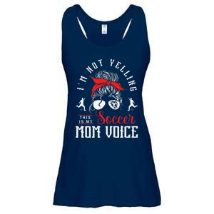 IM Not Yelling This Is My Soccer Mom Voice Soccer Mom Ladies Essential Flowy Tank