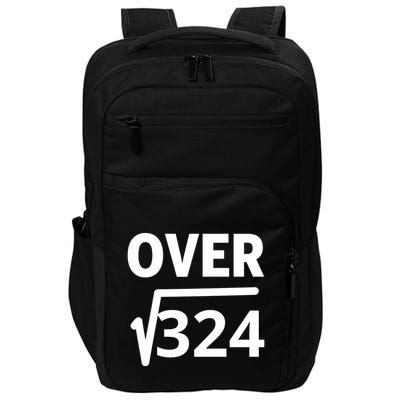 IM Over 18 Funny Square Root Math Design Impact Tech Backpack