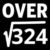 IM Over 18 Funny Square Root Math Design 16 in Basic Backpack