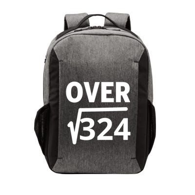 IM Over 18 Funny Square Root Math Design Vector Backpack