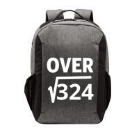 IM Over 18 Funny Square Root Math Design Vector Backpack