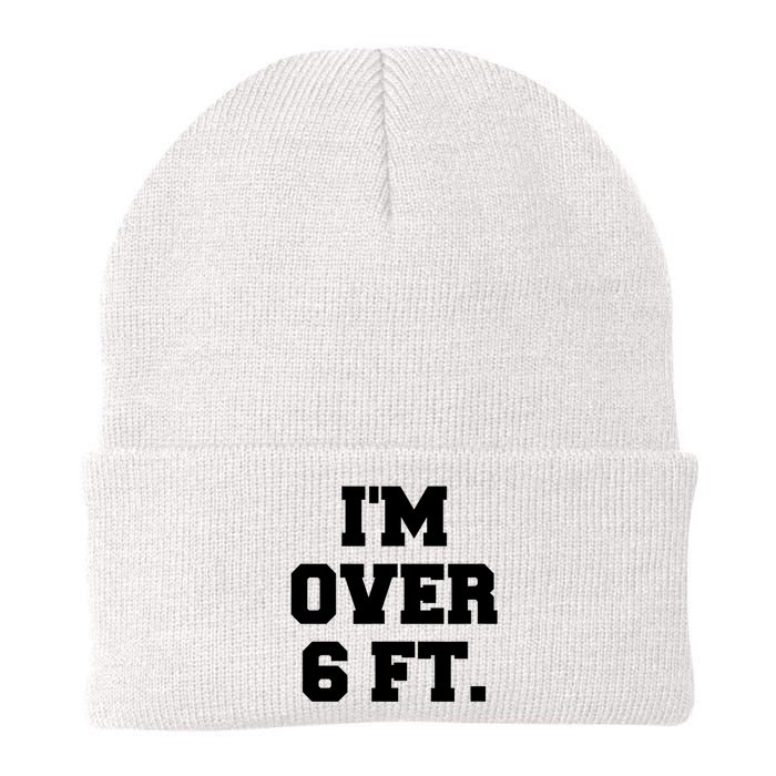 Im Over 6 Foot Tall Funny White Lies Knit Cap Winter Beanie