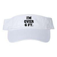 Im Over 6 Foot Tall Funny White Lies Valucap Bio-Washed Visor