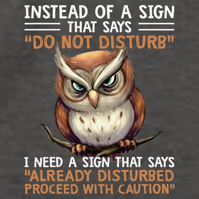 Instead Of A Sign That Says Do Not Disturb Vector Backpack