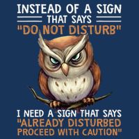 Instead Of A Sign That Says Do Not Disturb Button