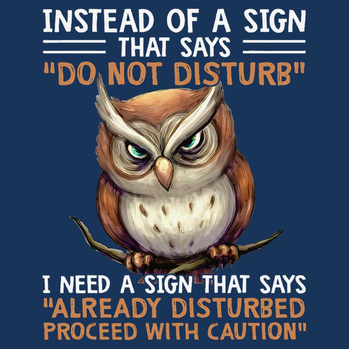 Instead Of A Sign That Says Do Not Disturb Button