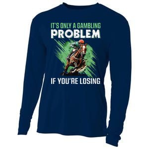 ItS Only A Gambling Problem If YouRe Not Losing Cooling Performance Long Sleeve Crew